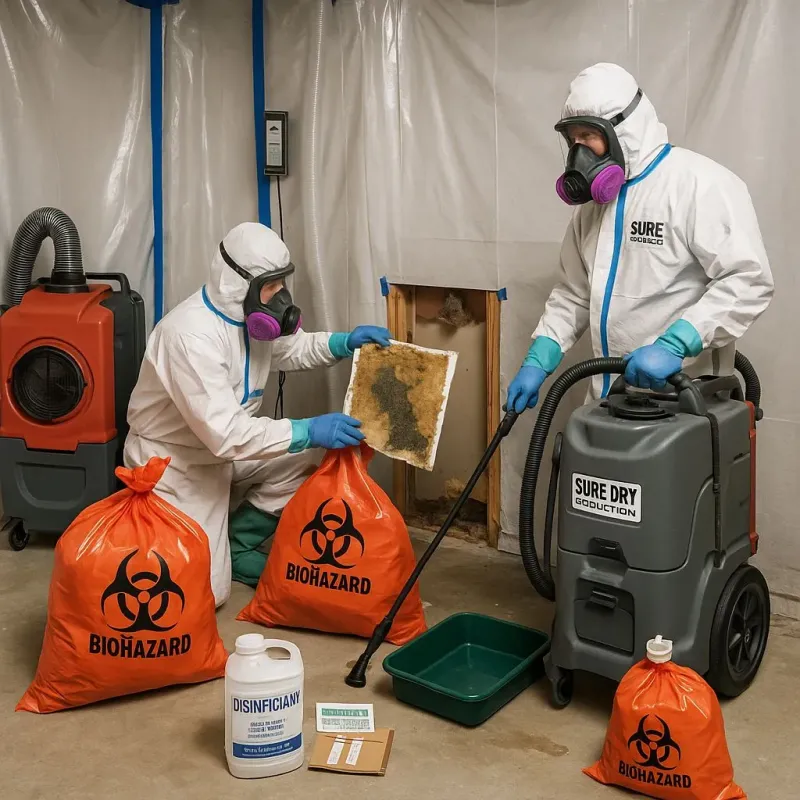 Contaminated Water Handling Protocols process in Orono, ME